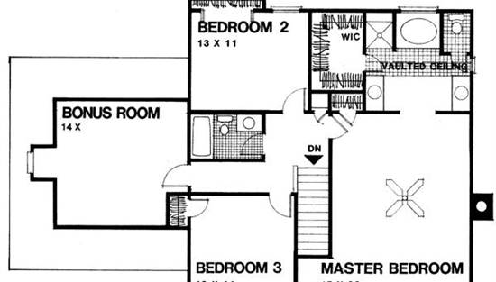 Upper Level Floorplan